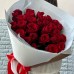 Монобукет из 25 красных роз Эквадор 63